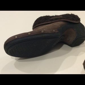 Merrell brown booties size 7.5